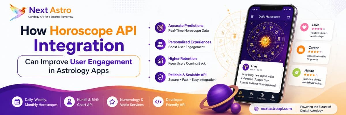 How Horoscope API Integration Can Improve User Engagement in Astrology Apps